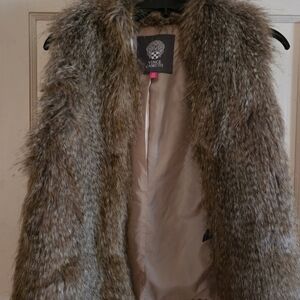Faux Fur Vest Vince Camuto